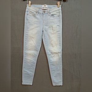 Paige Jeans Womens 26 Blue Verdugo Ankle Skinny Denin